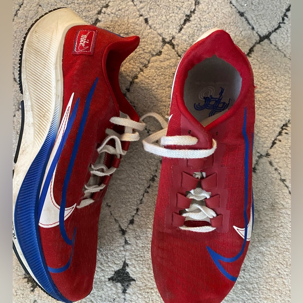 Nike Air Zoom 37 Premium Blue Ribbon Sports Red - Worn Once